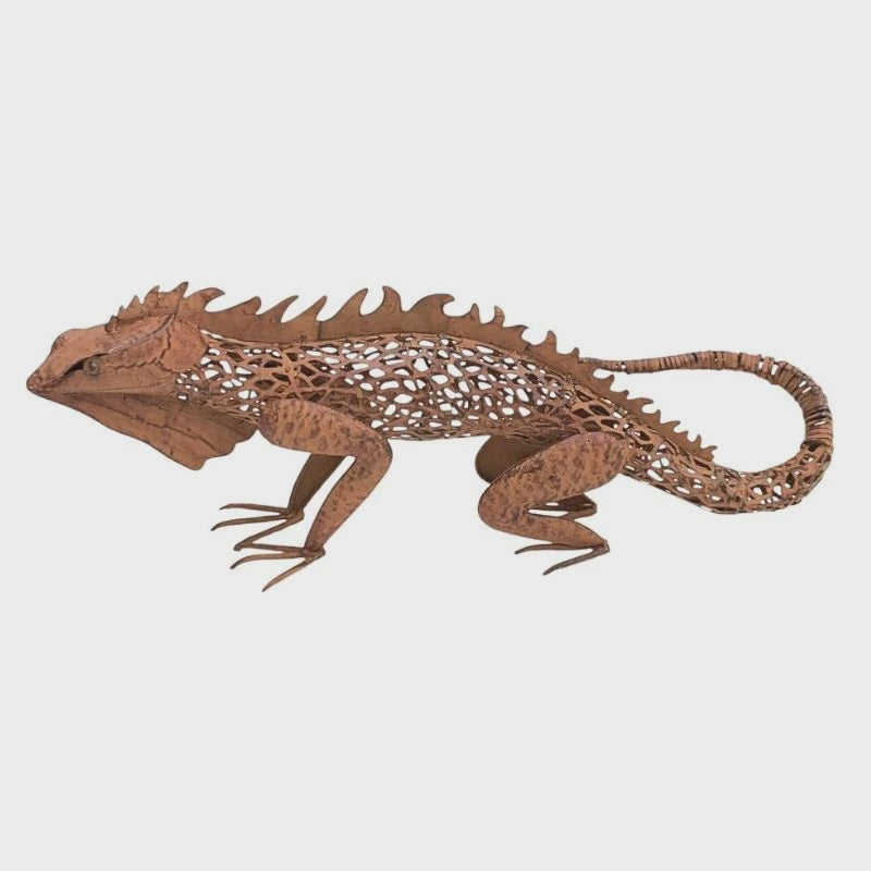 Rust Lizard Prancing