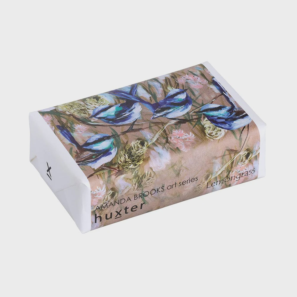 'Blue Wrens and Silver Banksia' Soap