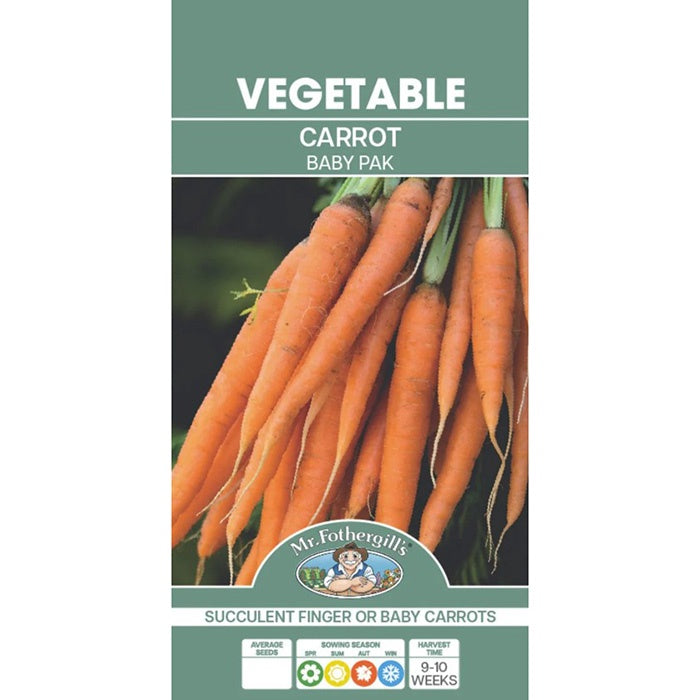 Carrot Baby Pak Seeds
