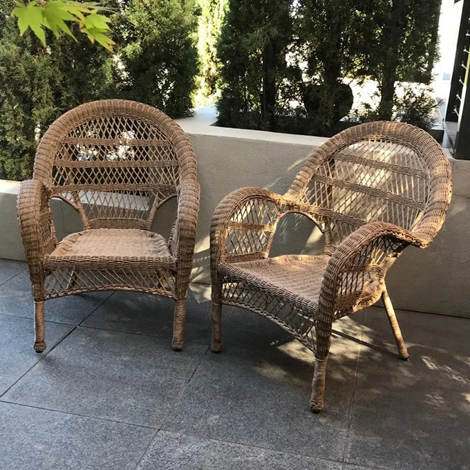 Chair Province Natural Poly Wicker
