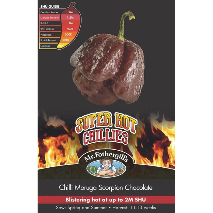 Chilli Moruga Scorpion Red Seeds – Gardenworld