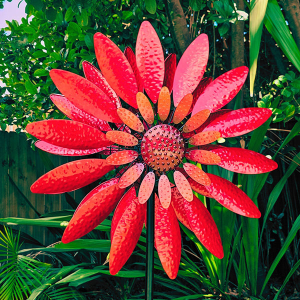 Crimson Bloom Windspinner