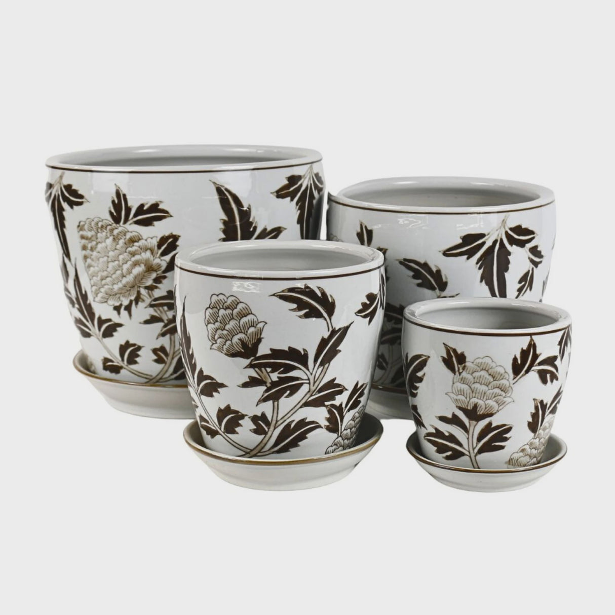 Dark Waratah Planters