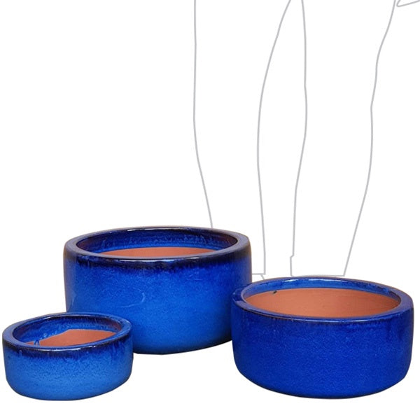 Drum Bowl Falling Blue