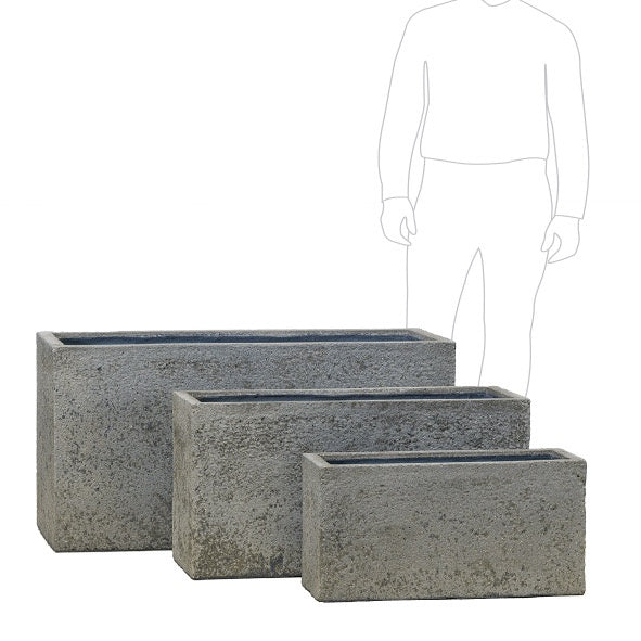 Metrolite Euro Trough Grey Stone