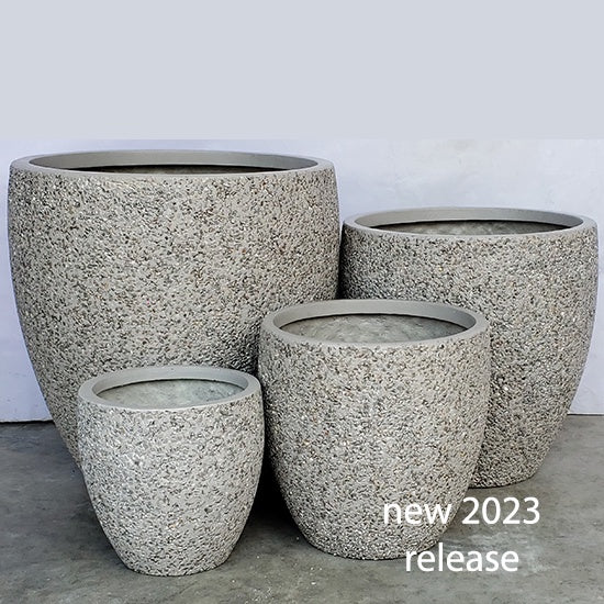 Montague Egg Pebble Light Grey