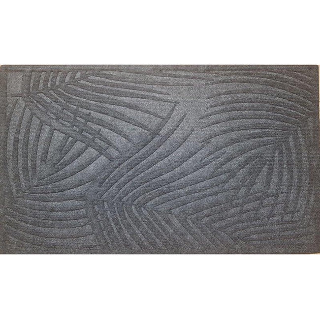 Doormat Marine Carpet Grey Palm Frond