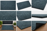 Doormat Marine Carpet Grey Palm Frond