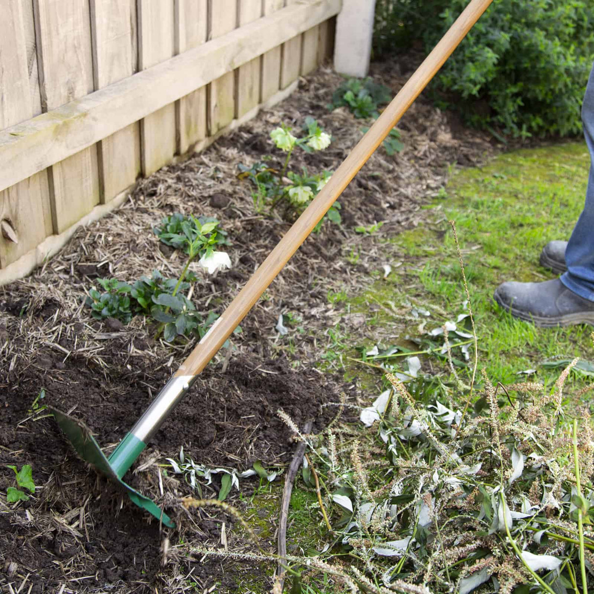 Rake Hoe Cultivator