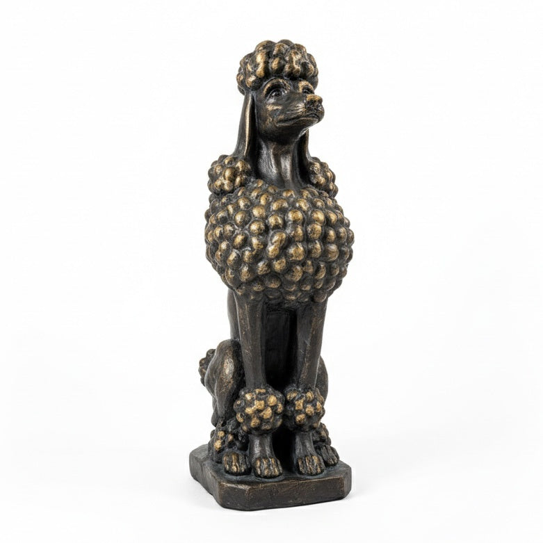 Taj The Poodle Bronze